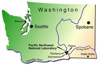 Map showing where we are located